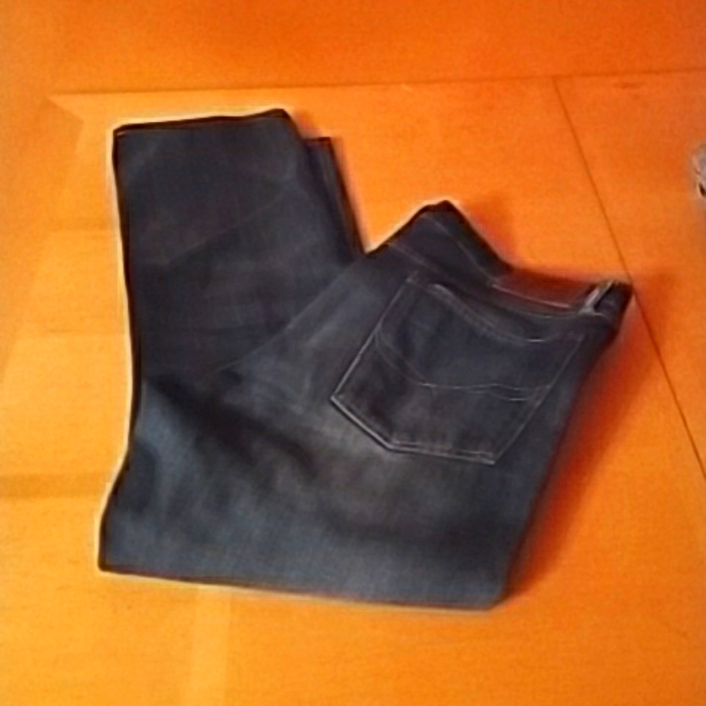 🌛🌛POLO RALPH LAUREN 867 VLASSIC JEANS SIZE 36 X 32 HEMMED TO 31 IN THOUGH